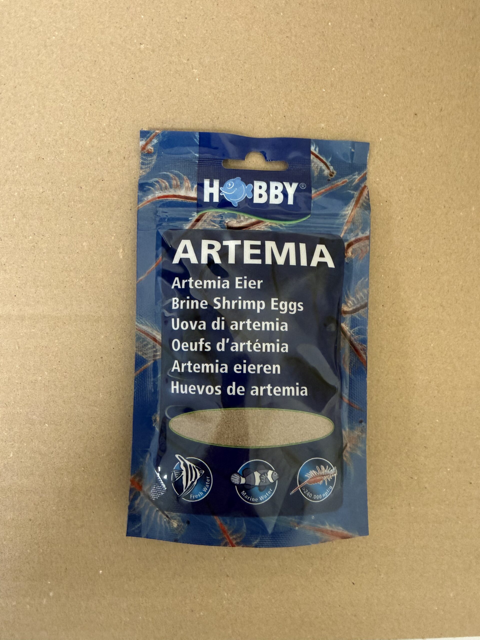 OEUFS d’ARTEMIA HOBBY 150ml